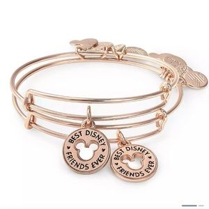 Alex And Ani Disney bestie bangles - NWT